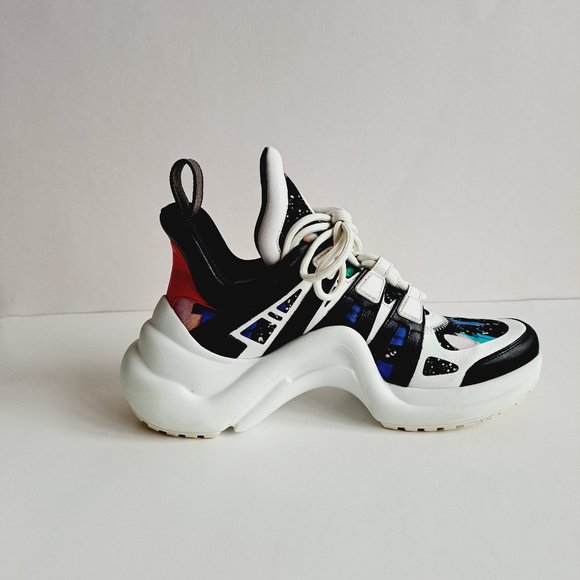 Louis Vuitton Women's Multicolor LV Archlight Sneakers Size 36 / 6 - Picture 6 of 16